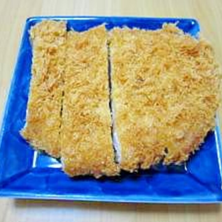 鶏ムネ肉のあっさりカラッとチキンカツ